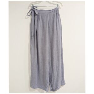 Black Crane Wide Leg Tie Side Pant